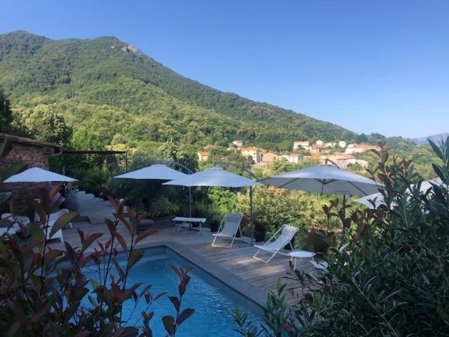 Casa Santa Lucia Bed & Breakfast Bocognano Bagian luar foto