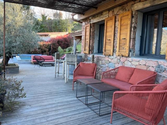 Casa Santa Lucia Bed & Breakfast Bocognano Bagian luar foto